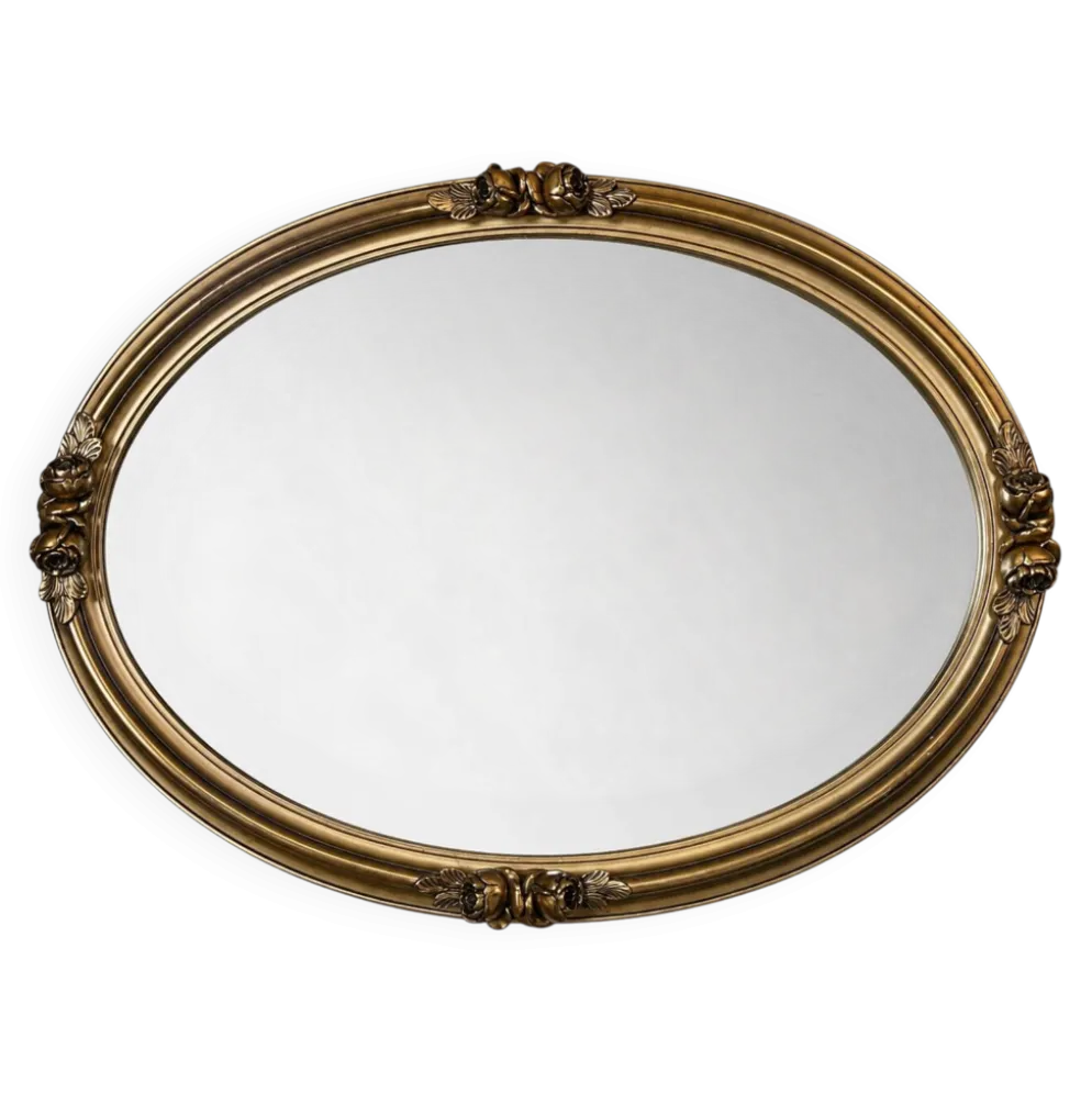 Miroir ovale