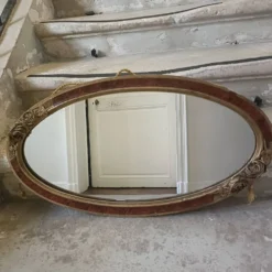 Miroir ovale Art Déco