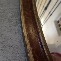 Miroir ovale Art Déco