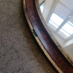 Miroir ovale Art Déco