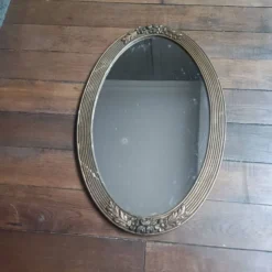 Miroir ovale Art Déco