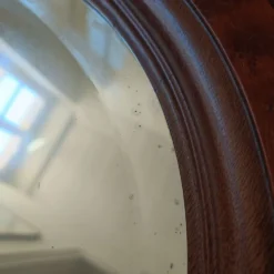 Miroir ovale biseauté Art Déco