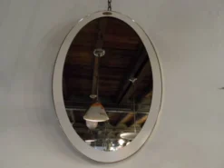 Miroir ovale vintage