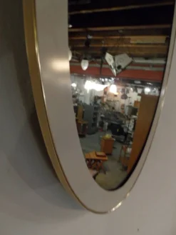 Miroir ovale vintage
