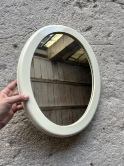 Miroir ovale vintage