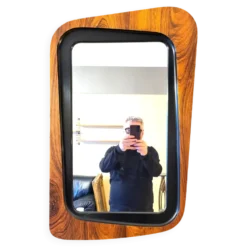 Miroir Palissandre Glas & Trä Suède 50