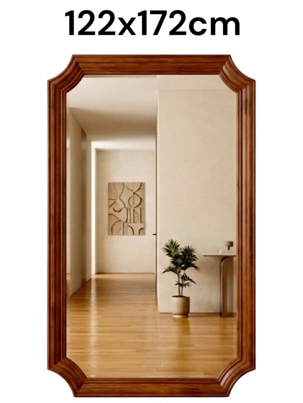 Miroir à pans coupés