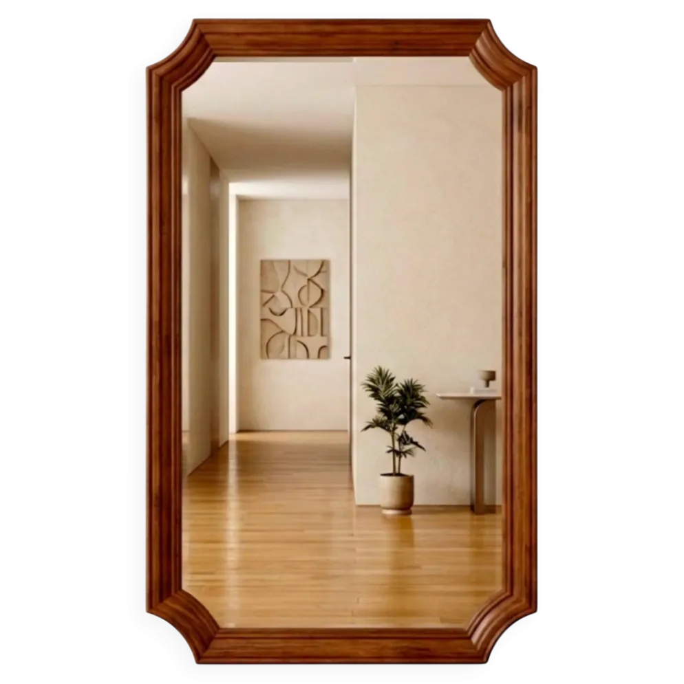 Miroir à pans coupés