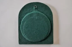 Miroir Paradisiers par Mithé Espelt, céramique, France, 1970