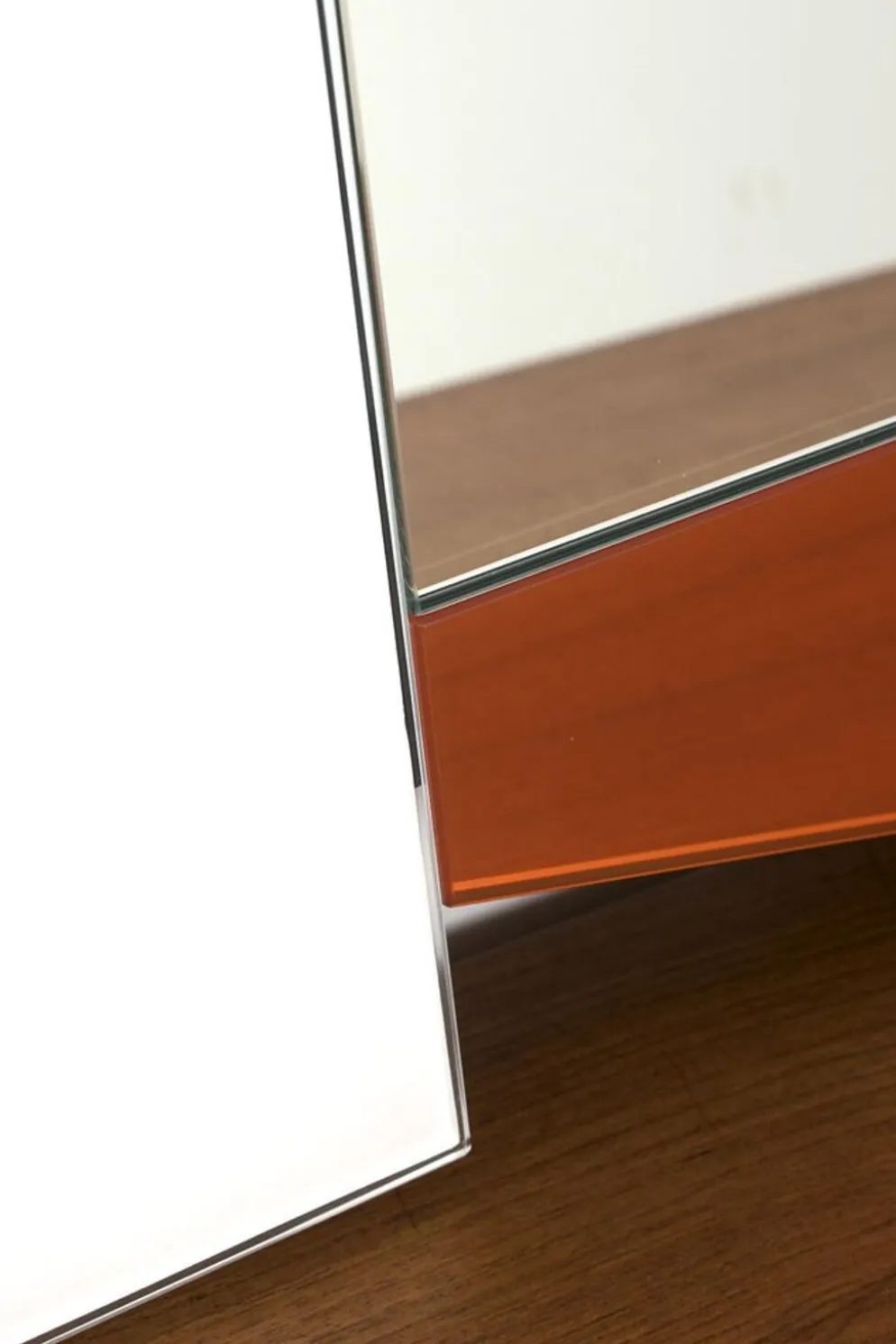 Miroir par Ettore Sottsass pour Glas Italia