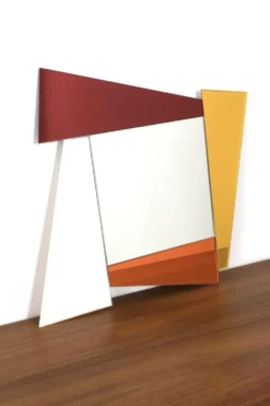 Miroir par Ettore Sottsass pour Glas Italia