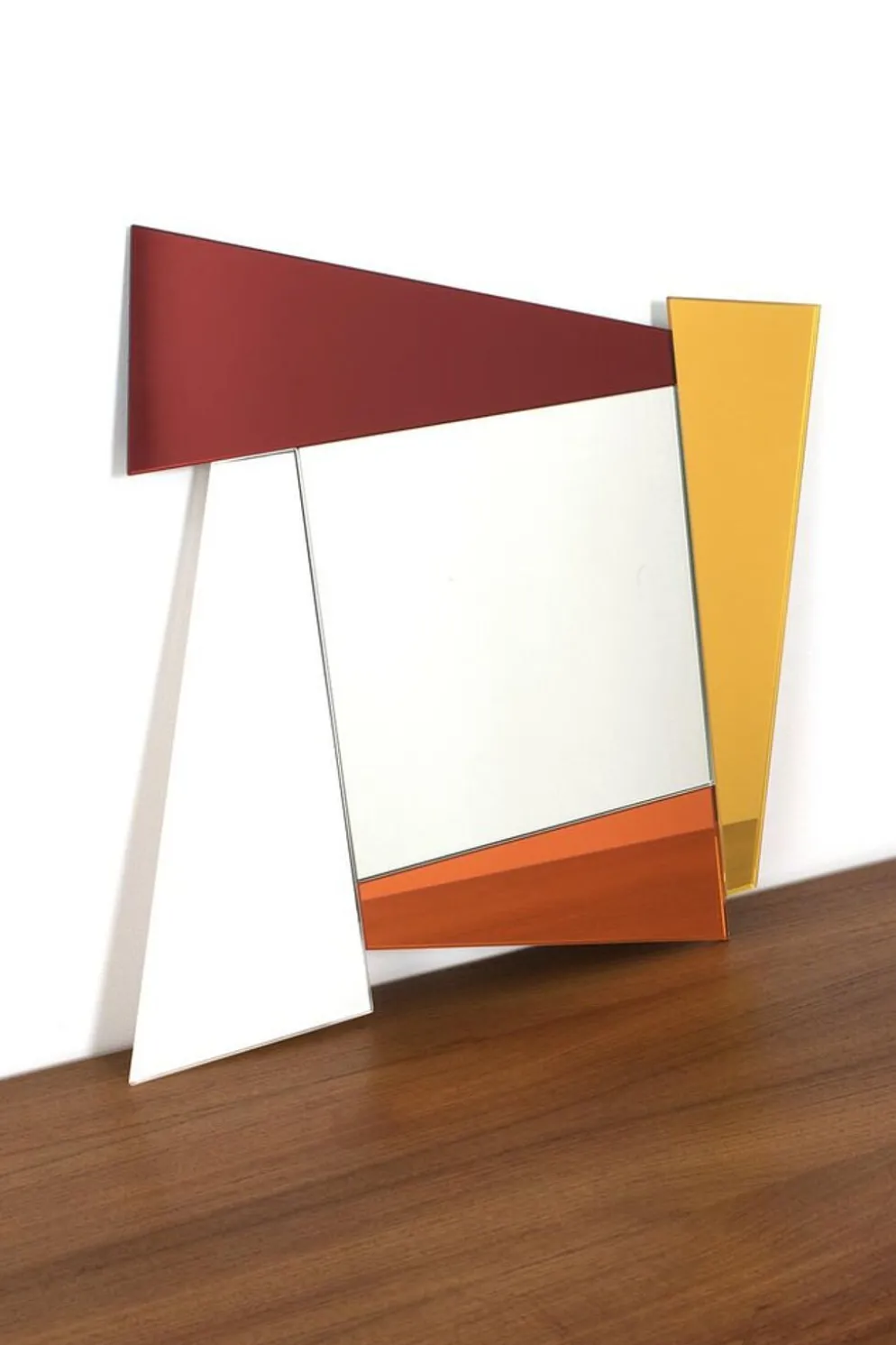 Miroir par Ettore Sottsass pour Glas Italia
