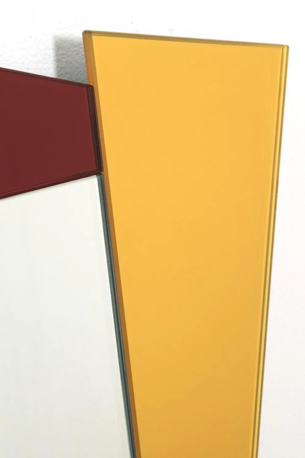 Miroir par Ettore Sottsass pour Glas Italia