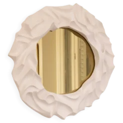 Miroir "Pavlova" en grès