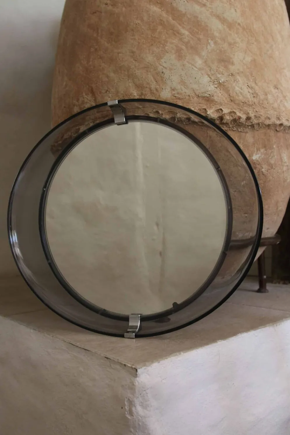 Miroir plexiglas fumé 1977
