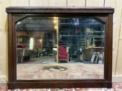 Miroir époque Art Déco en noyer