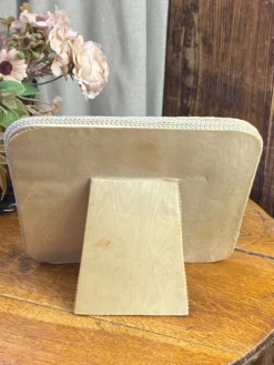 Miroir à poser en velours
