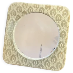 Miroir à poser en velours