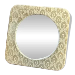 Miroir à poser en velours