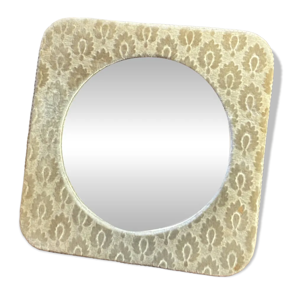 Miroir à poser en velours