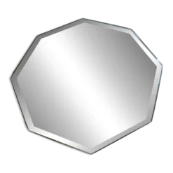 Miroir à poser octogonal biseauté