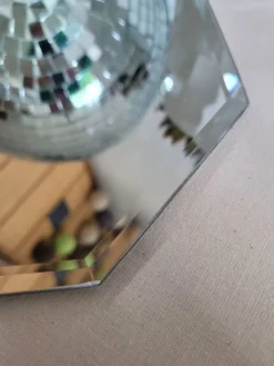 Miroir à poser octogonal biseauté