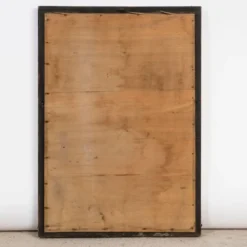 Miroir rectangulaire en cuivre style Arts & Crafts