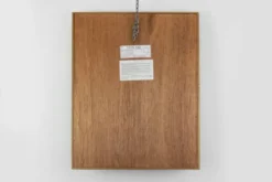 Miroir rectangulaire en résine dorée Deknudt, Belgique 20e siècle