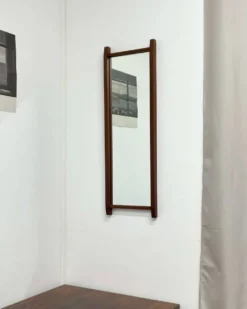 Miroir rectangulaire teck
