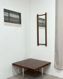 Miroir rectangulaire teck