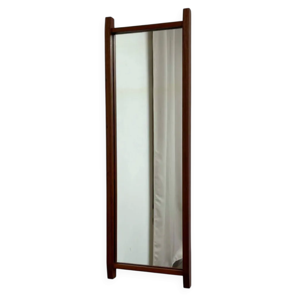 Miroir rectangulaire teck