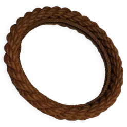Miroir rond en corde d'Audoux Minet