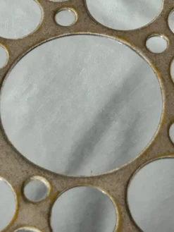 Miroir rond en céramique