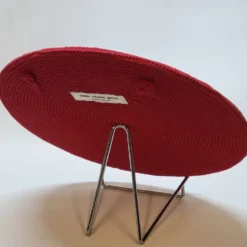 Miroir Rond Mural Cadre Crochet Tricot Bohême
