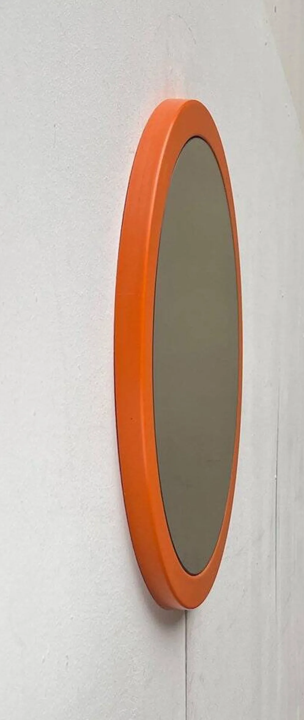 Miroir rond Space Age mid-century, années 1960