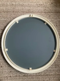 Miroir rond vintage des années 70