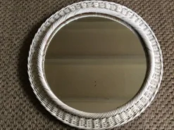 Miroir rotin