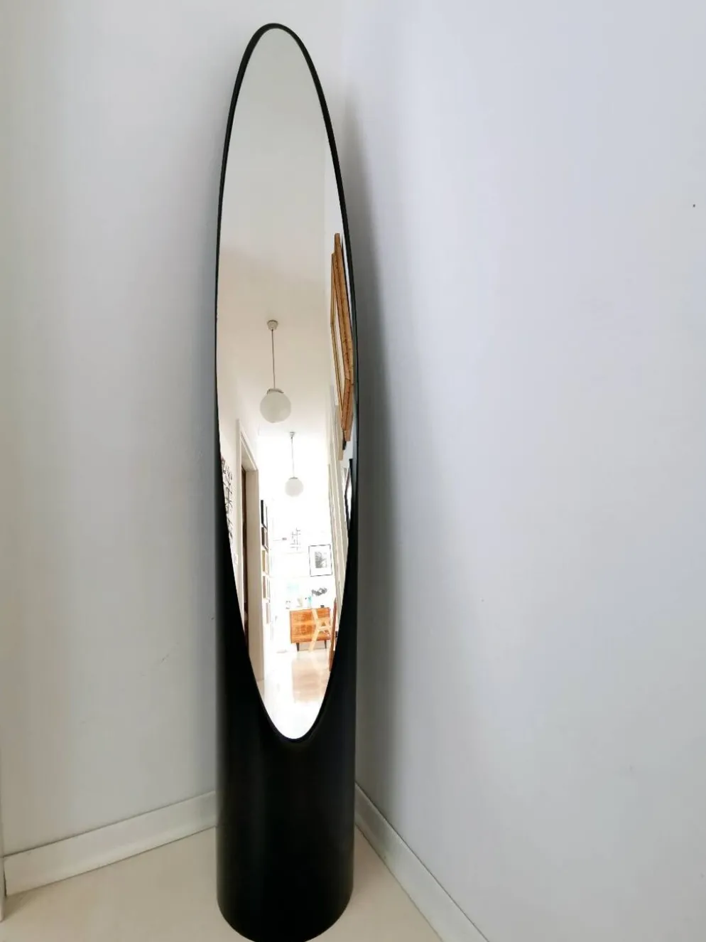 Miroir rouge à lèvres par Rodolfo Bonetto, Italie années 1960 Unghia