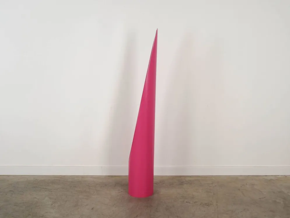 Miroir à rouge à lèvres, rose, design italien, années 1970, designer : Rodolfo Bonetto