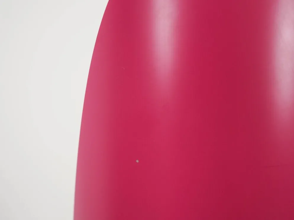 Miroir à rouge à lèvres, rose, design italien, années 1970, designer : Rodolfo Bonetto