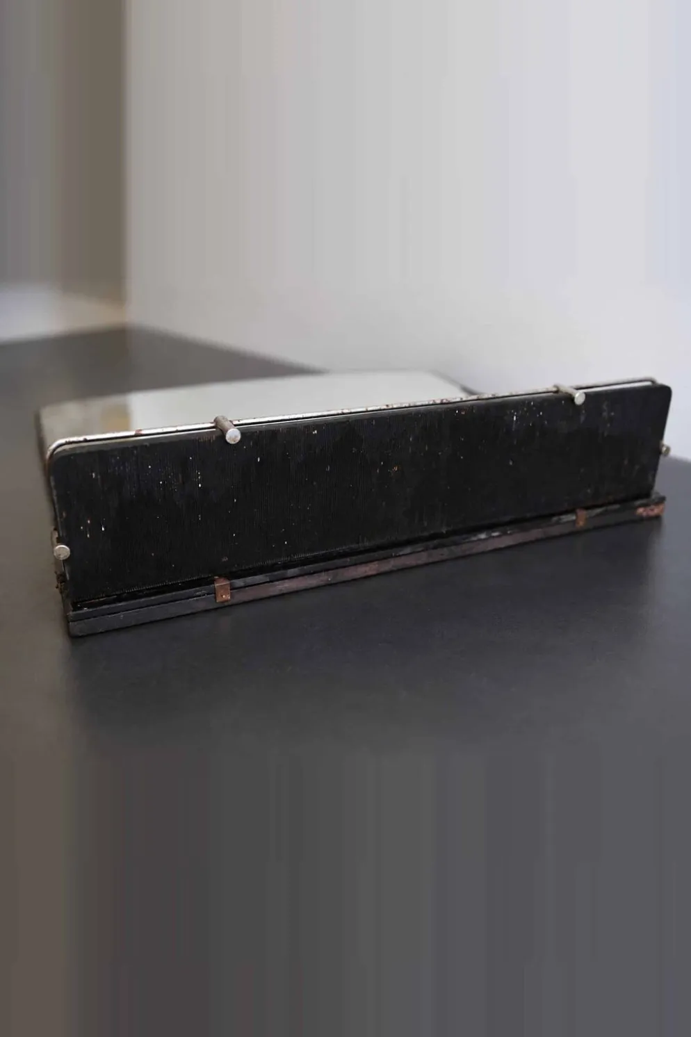 Miroir rétro de salle de bain, années 1930-40