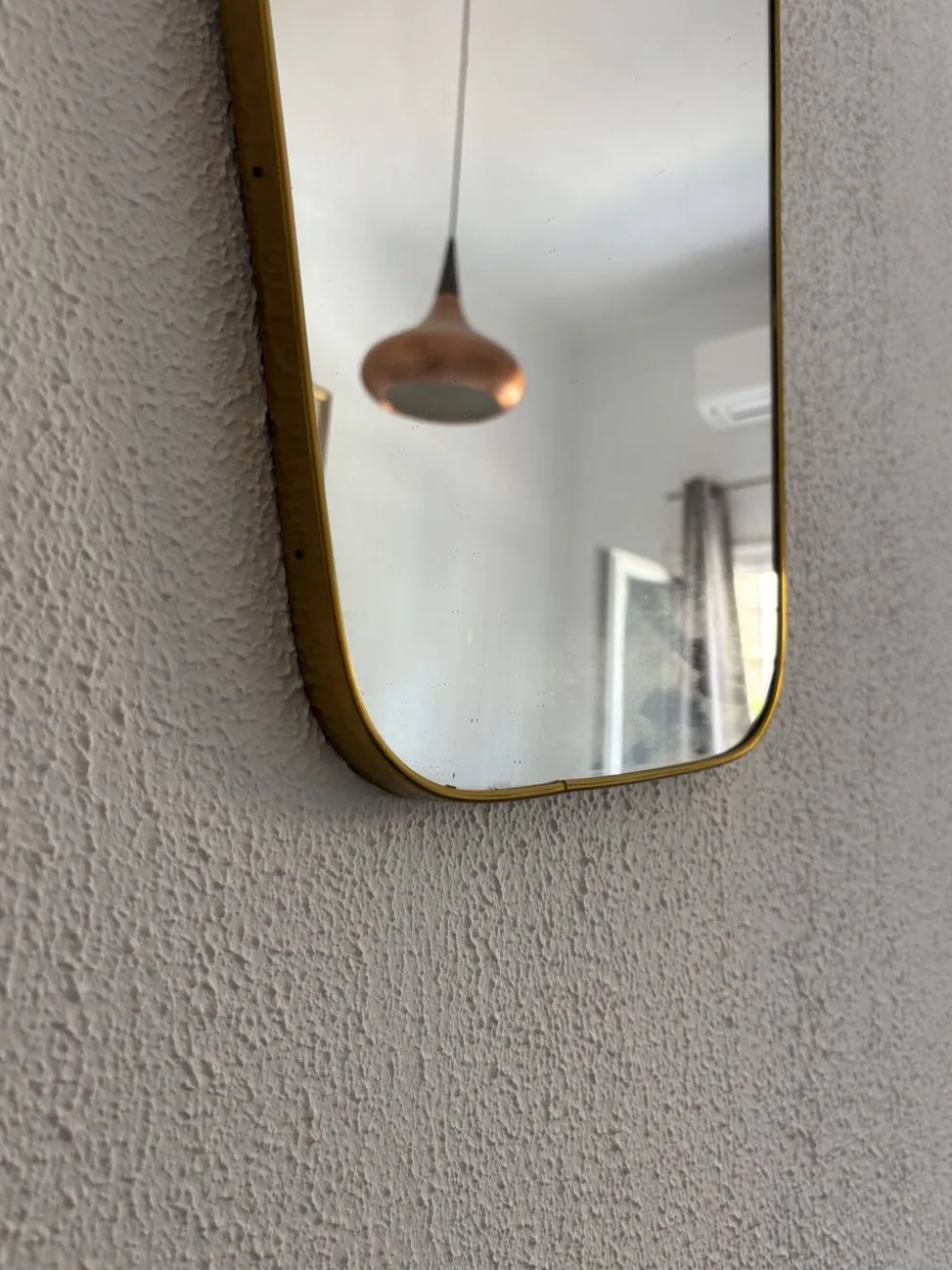 Miroir rétroviseur asymétrique, 1960