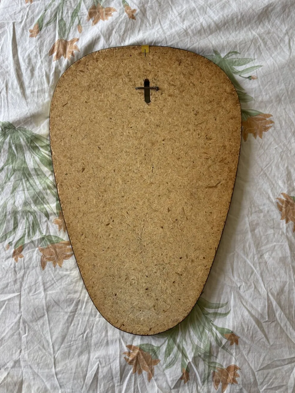 Miroir rétroviseur asymétrique forme libre, 1960