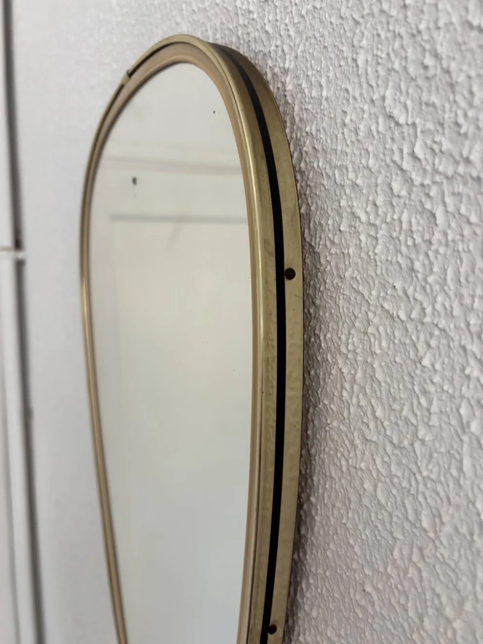 Miroir rétroviseur asymétrique forme libre, 1960