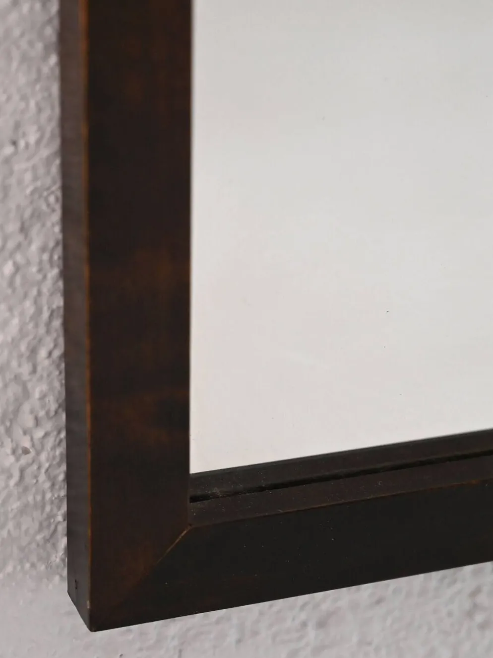 Miroir scandinave avec cadre en bois