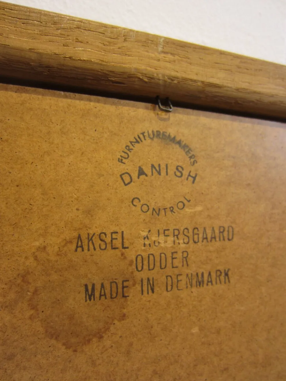Miroir scandinave danois Aksel Kjersgaard