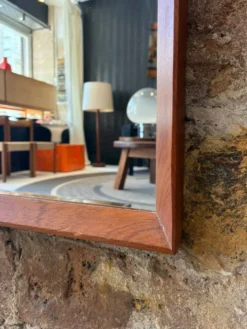 Miroir scandinave des années 1960 par Aarhus Glasimport og Glassliberi