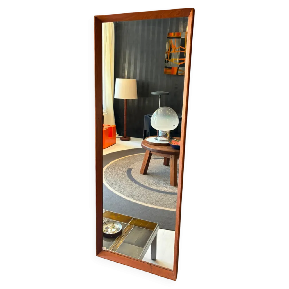Miroir scandinave des années 1960 par Aarhus Glasimport og Glassliberi