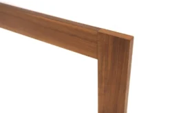 Miroir scandinave en noyer, Suède, 1960, 111cm x 75cm