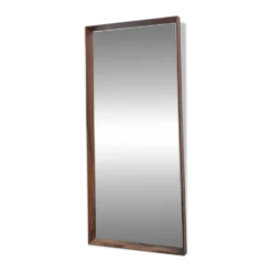 Miroir scandinave en palissandre
